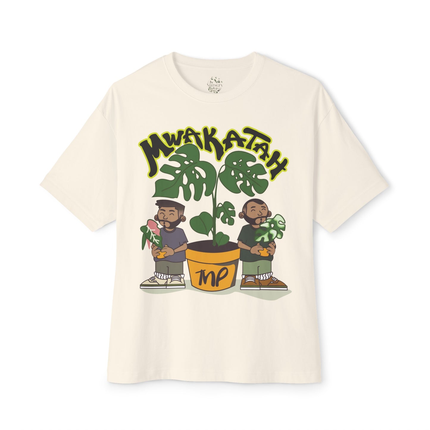 MWAKATAH Unisex Oversized Boxy Tee