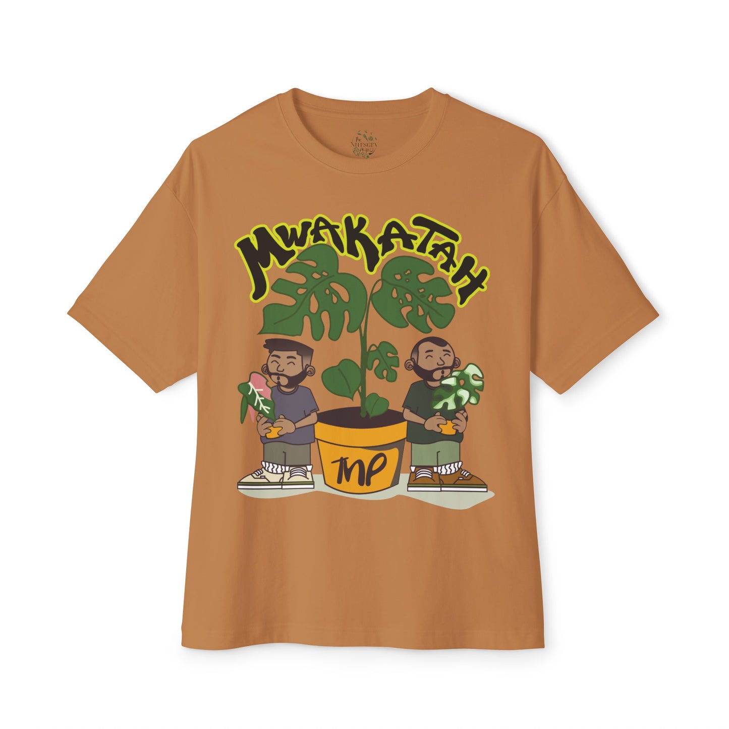 MWAKATAH Unisex Oversized Boxy Tee
