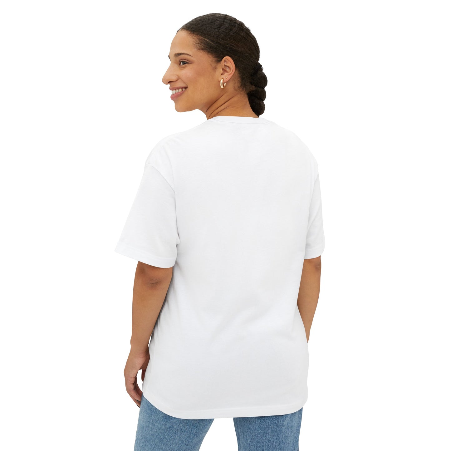 MWAKATAH Unisex Oversized Boxy Tee